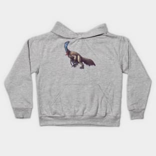 Therizinosaurus cheloniformis Kids Hoodie